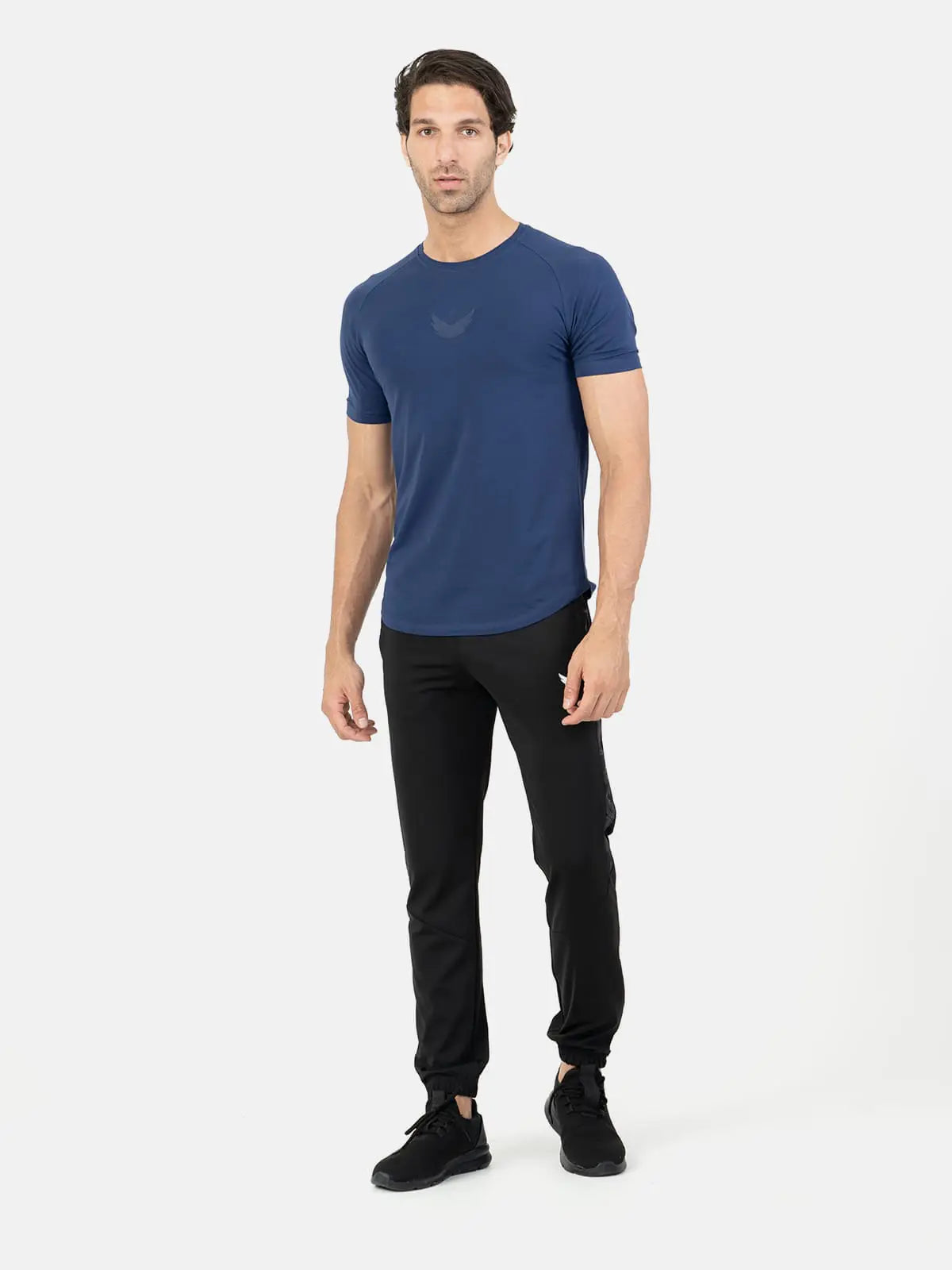 Curved Hem Basic Short Sleeve Training T-Shirt - NEAVY Curved Hem Basic Short Sleeve Training T-Shirt - NEAVY