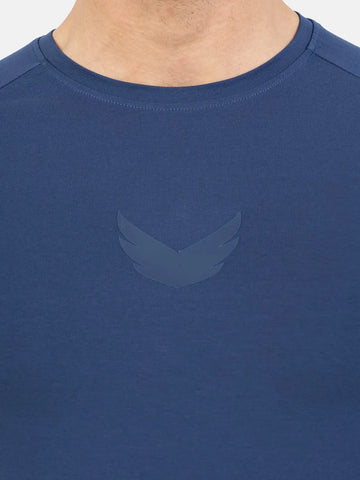 Curved Hem Basic Short Sleeve Training T-Shirt - NEAVY Curved Hem Basic Short Sleeve Training T-Shirt - NEAVY