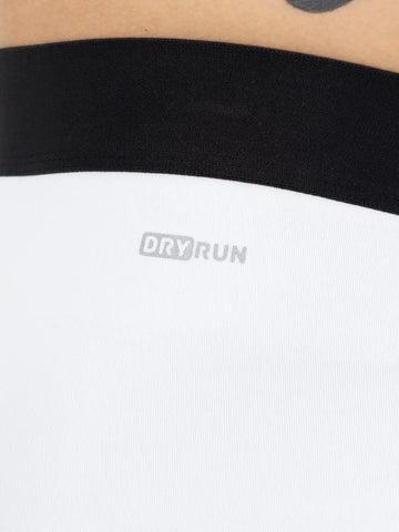 Compression Long Training Shorts - White Compression Long Training Shorts - White