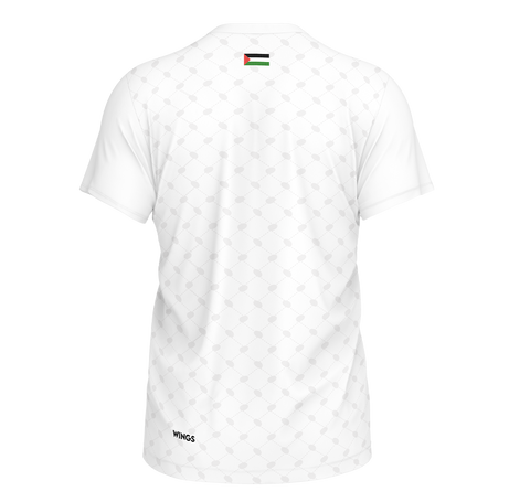 فلسطين جيرسي الأبيض فلسطين جيرسي الأبيض