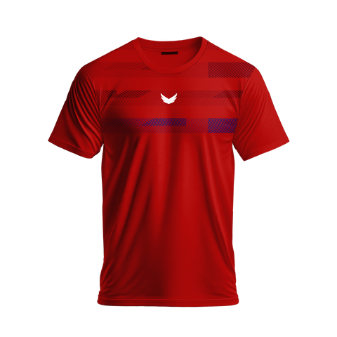Red Degraded Padel T-shirt - Red Red Degraded Padel T-shirt - Red