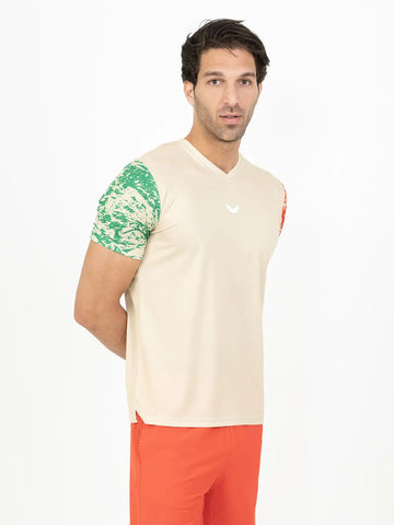 Tiger Dri-Fit Padel T-shirt - Gold Tiger Dri-Fit Padel T-shirt - Gold