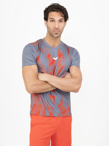 Glass Dri-Fit Padel T-shirt - Grey  Glass Dri-Fit Padel T-shirt - Grey