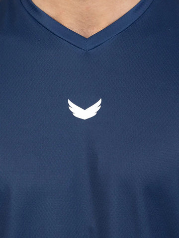 Tiger Dri-Fit Padel T-shirt - Navy Tiger Dri-Fit Padel T-shirt - Navy