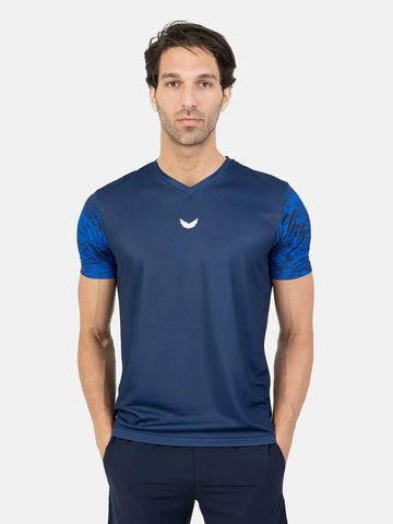 Tiger Dri-Fit Padel T-shirt - Navy Tiger Dri-Fit Padel T-shirt - Navy
