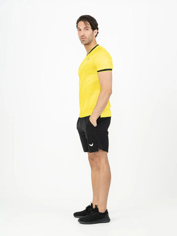 Art Dri-Fit Padel T-shirt - Yellow Art Dri-Fit Padel T-shirt - Yellow