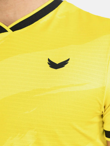 Art Dri-Fit Padel T-shirt - Yellow Art Dri-Fit Padel T-shirt - Yellow