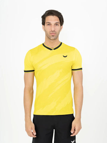 Art Dri-Fit Padel T-shirt - Yellow Art Dri-Fit Padel T-shirt - Yellow