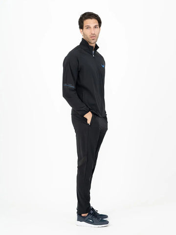 Lightweight Basic Full Zip Training Jacket - Black Lightweight Basic Full Zip Training Jacket - Black