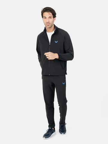 Lightweight Basic Full Zip Training Jacket - Black Lightweight Basic Full Zip Training Jacket - Black