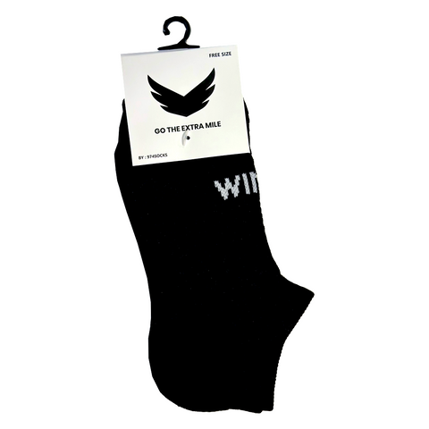 Wings Sports Socks - Black Wings Sports Socks - Black