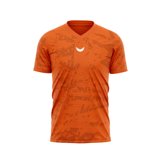 Marble Dri-Fit Padel T-Shirt - Orange