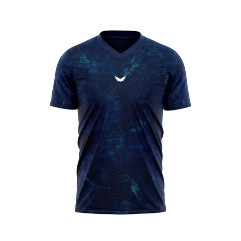 AquaTide Dri-Fit Padel T-shirt - DARK BLUE