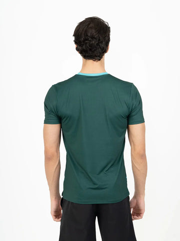 Marble Dri-Fit Padel T-Shirt - Green