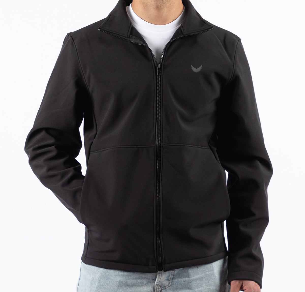 Wings Unisex Outdoor Jacket – Black