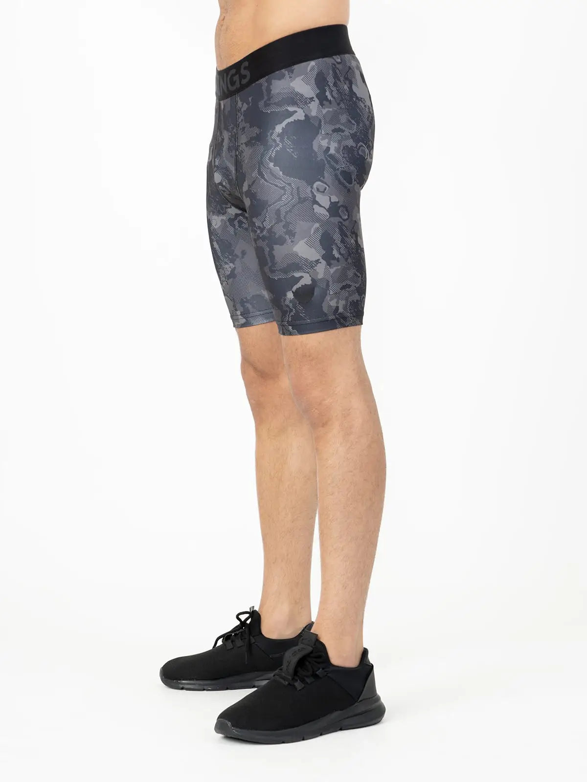 Compression Long Training Shorts - Camouflage