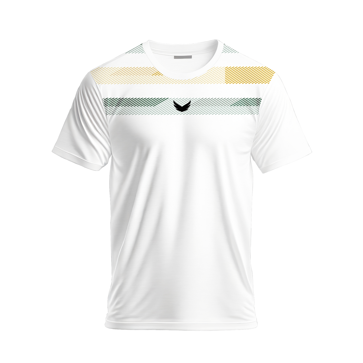 Wings Dri-Fit Padel T-Shirt – White Degraded