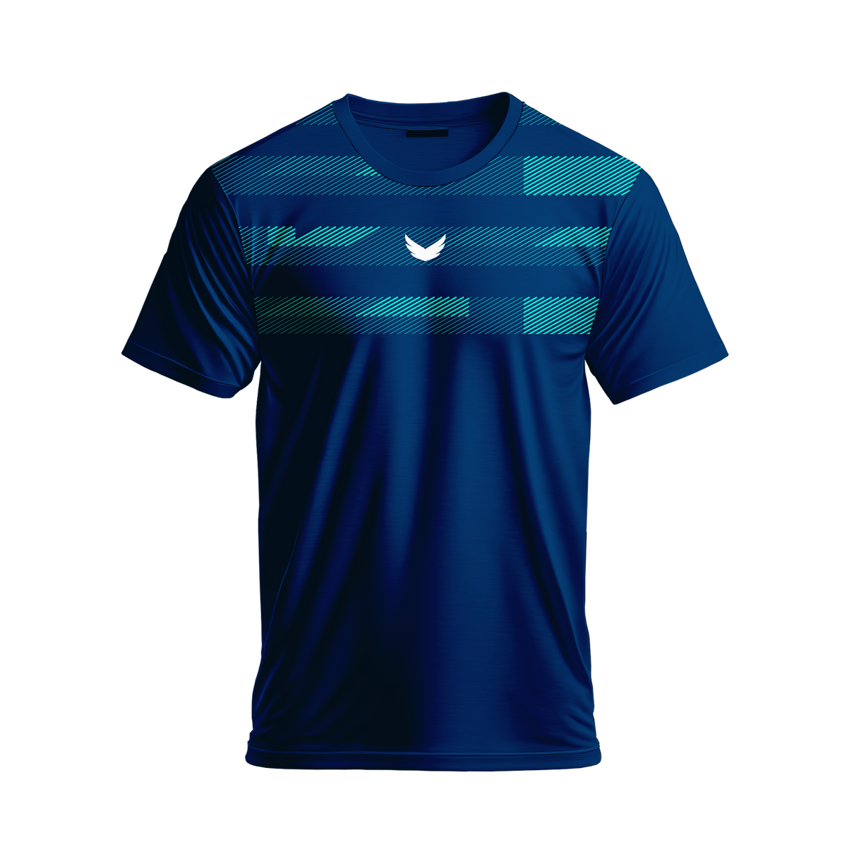 Blue Degraded Padel T-shirt - Blue