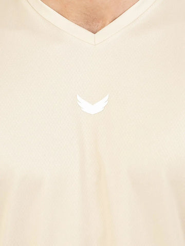 Tiger Dri-Fit Padel T-shirt - Gold