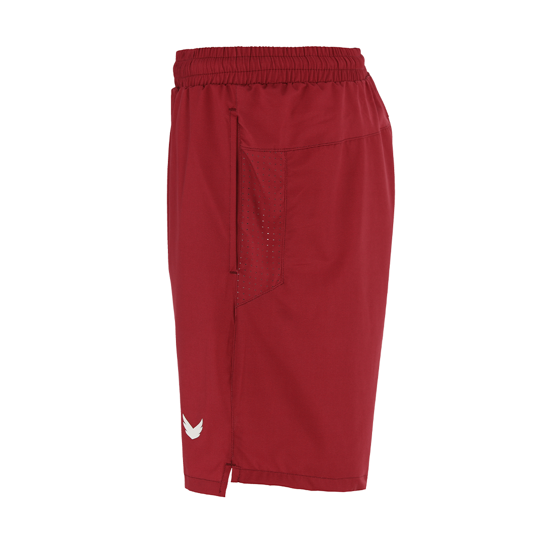 Wings High-Performance Padel Short – Maroon
