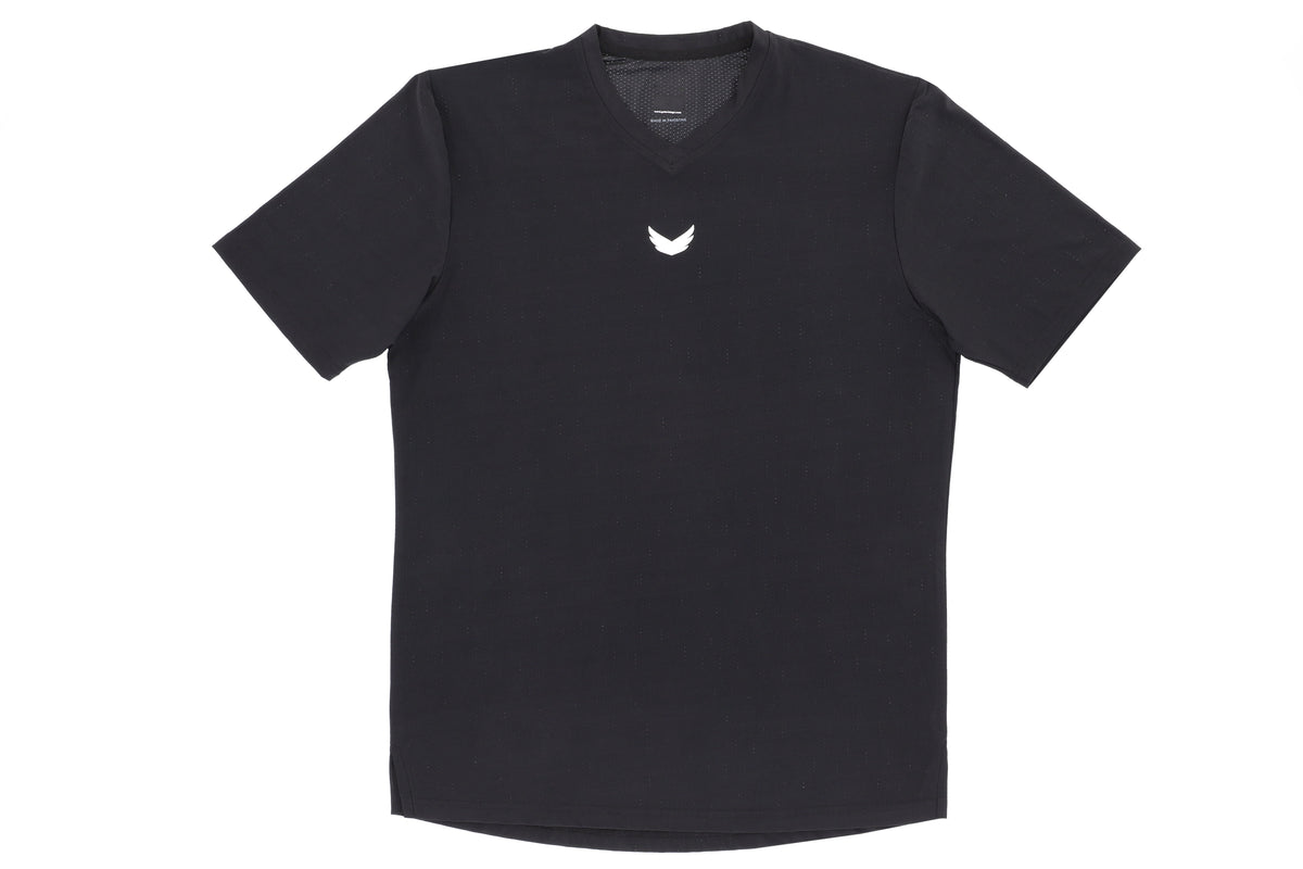 Wings Turbotec V-Neck Tee – Black