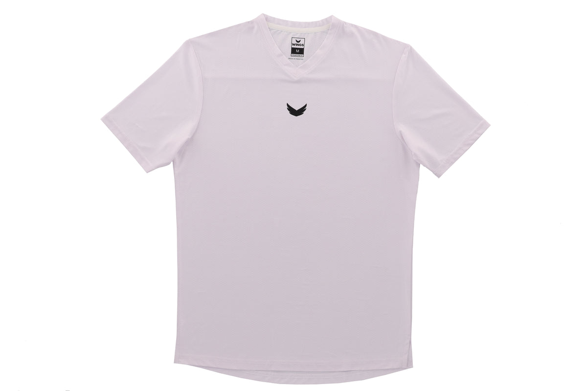 Wings Turbotec V-Neck Tee – White
