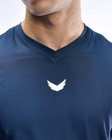 Turbotec V Neck - Navy