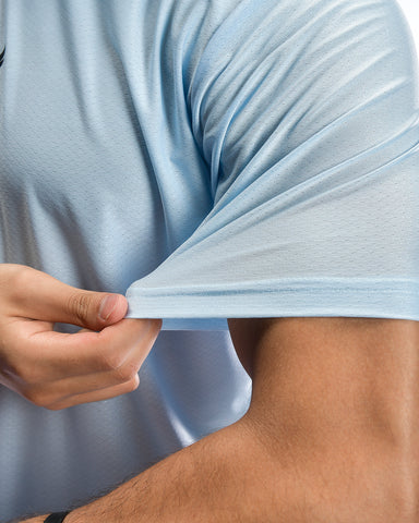 Turbotec V Neck - Sky Blue