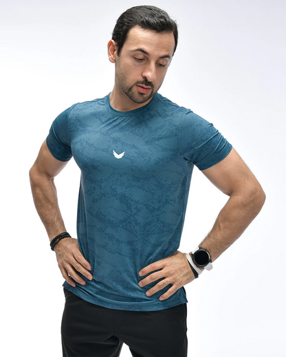 Wings RallyCore Training Tee – Navy Blue