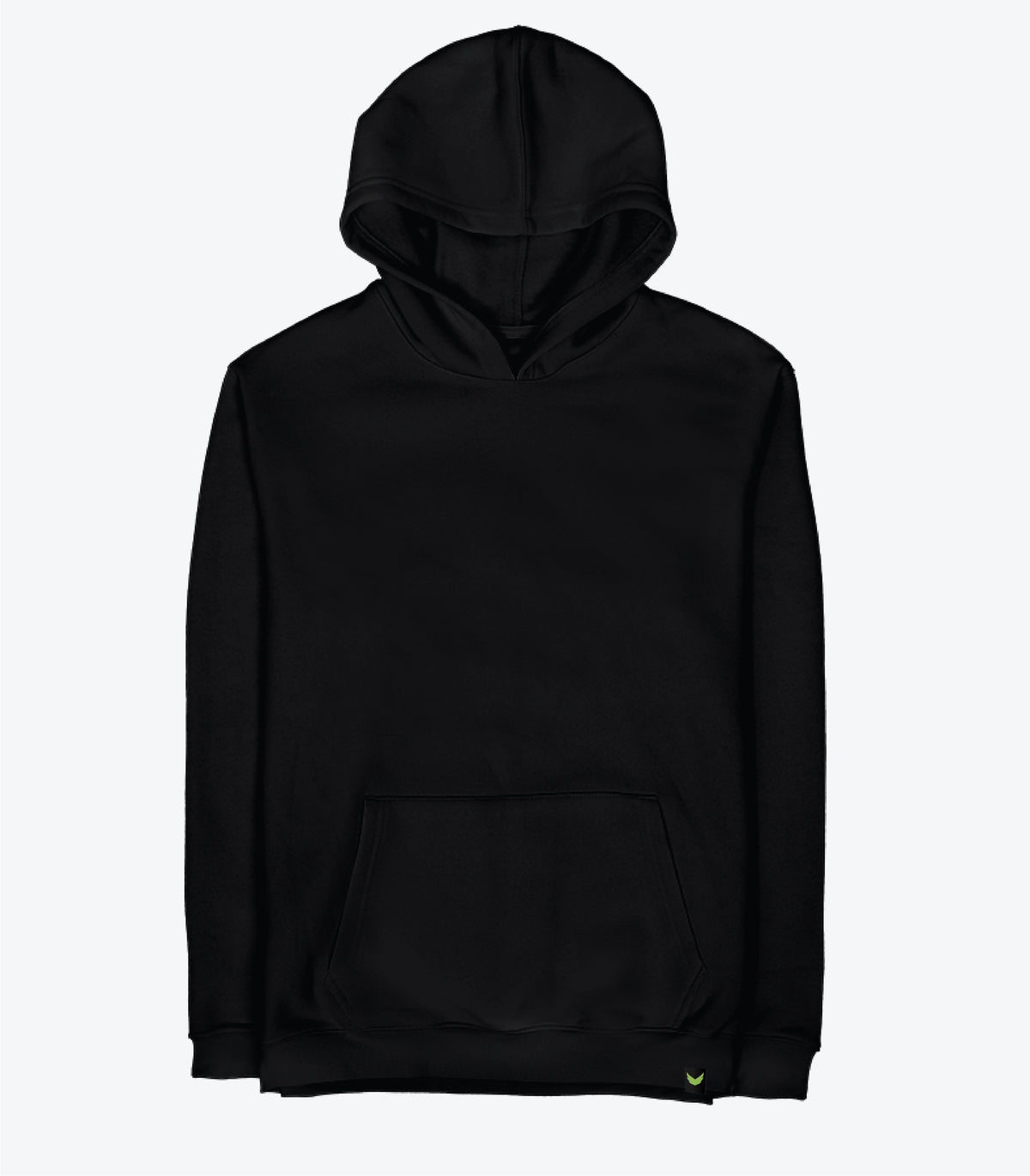 Wings Blackout Hoodie – Black