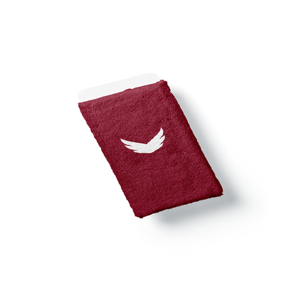 Wings Padel Wristband – Maroon