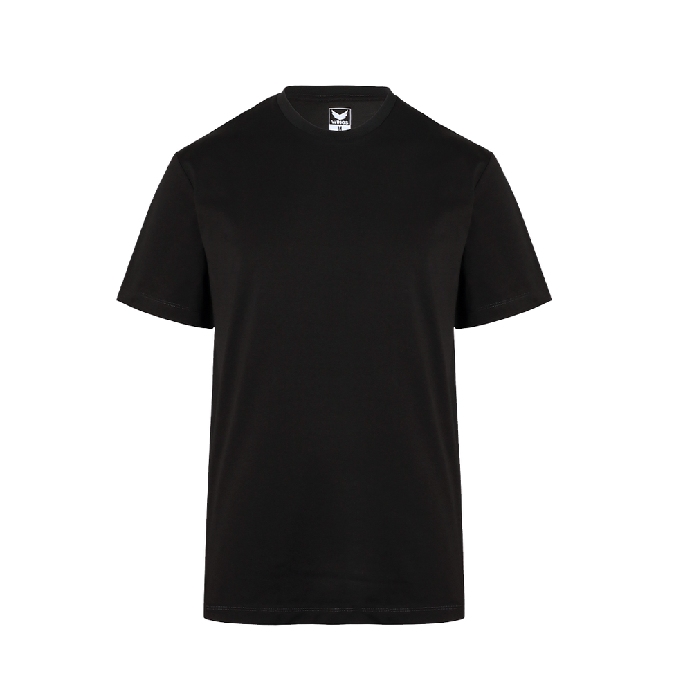 Wings Basic T-Shirt – Black