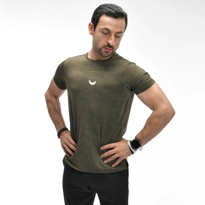 Wings RallyCore Training Tee – Olive