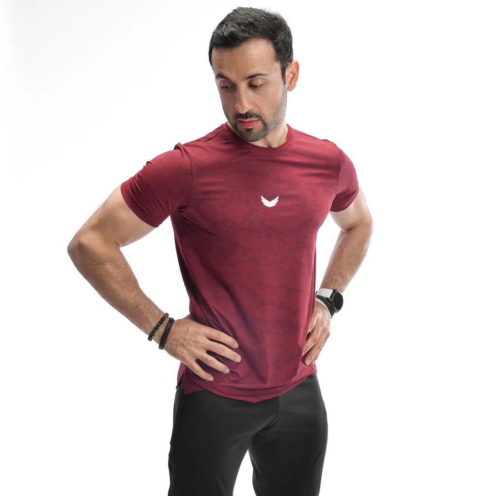 RallyCore Tshirt - Burgundy